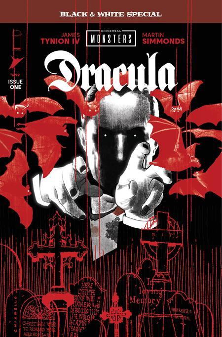 UNIVERSAL MONSTERS DRACULA BLACK & WHITE SPECIAL #1 CVR B MARK CHIARELLO VAR (OF 2)