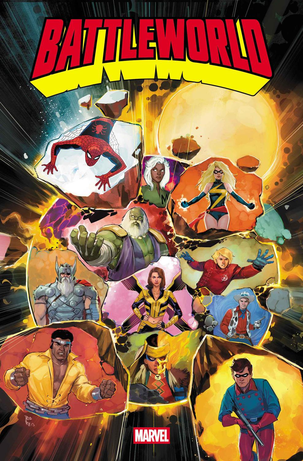 BATTLEWORLD #1 ROD REIS PROMO VAR CVR B