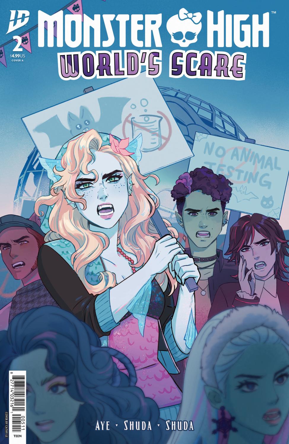 MONSTER HIGH WORLDS SCARE #2 COVER A LE CVR A