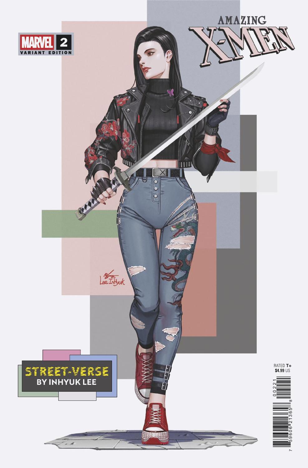 AMAZING X-MEN #2 INHYUK LEE STREET-VERSE CVR AOR CVR B