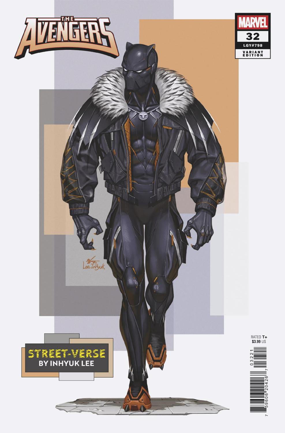 AVENGERS #32 INHYUK LEE STREET-VERSE VAR CVR B