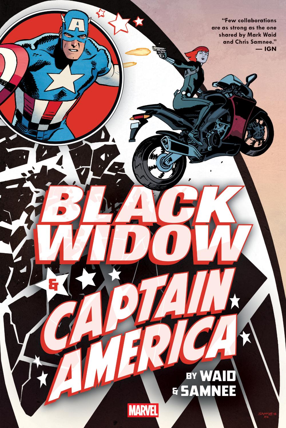 BLACK WIDOW AND CAPTAIN AMERICA BY WAID AND SAMNEE OMNIBUS HC