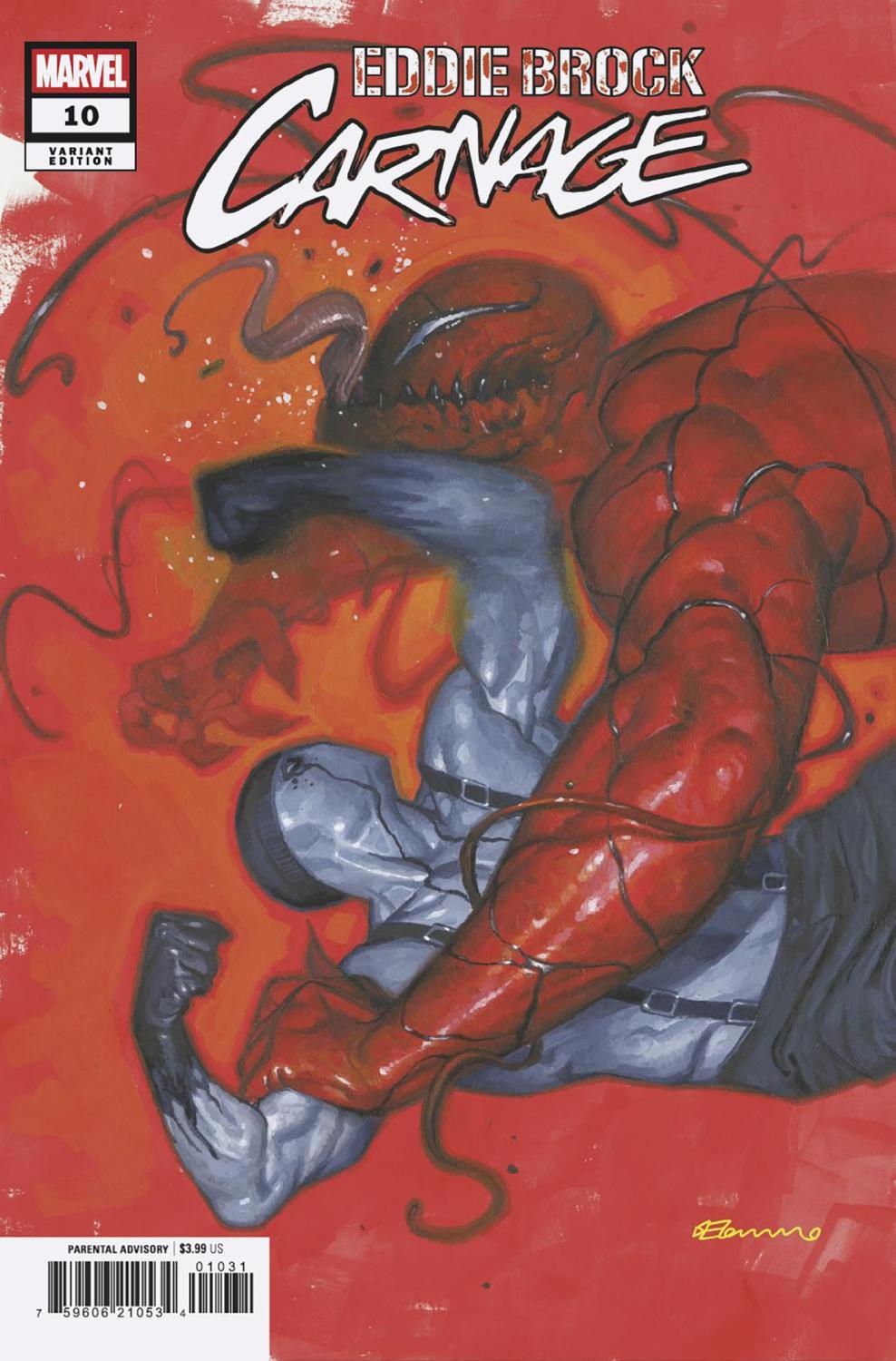 EDDIE BROCK CARNAGE #10 FABRIZIO DE TOMMASO VAR CVR C