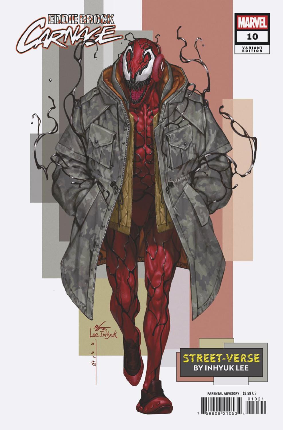 EDDIE BROCK CARNAGE #10 INHYUK LEE STREET-VERSE VAR CVR B