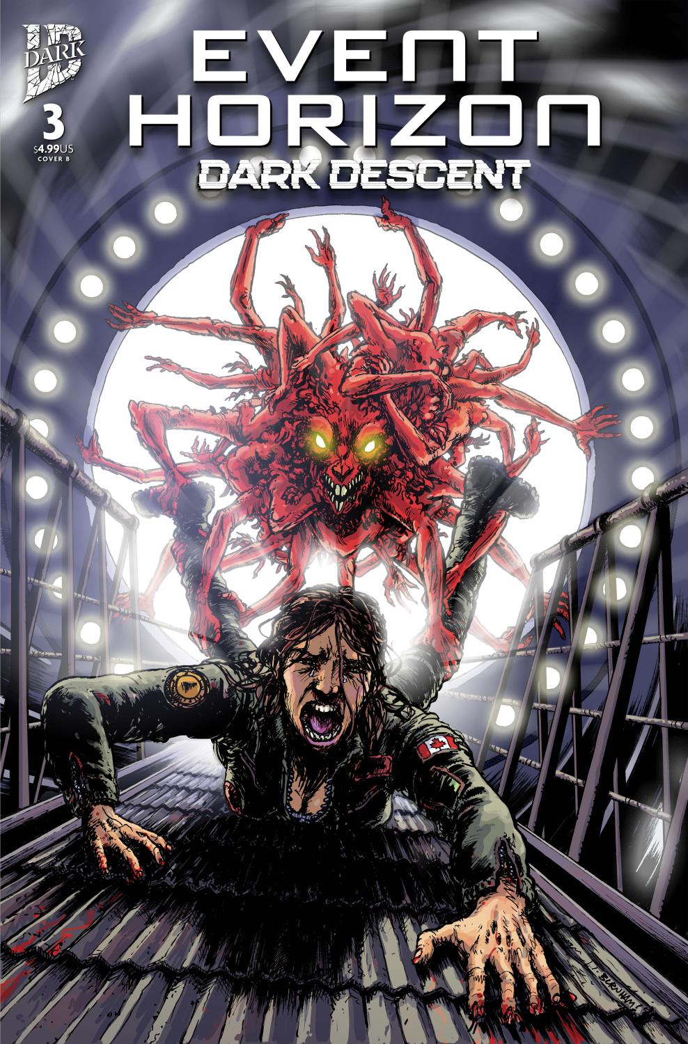 EVENT HORIZON DARK DESCENT #3 VAR B BURNHAM CVR B