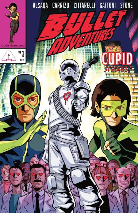 BULLET ADVENTURES #3 CVR A NICOLAS CARRIZO & FRAN CITTARELLI