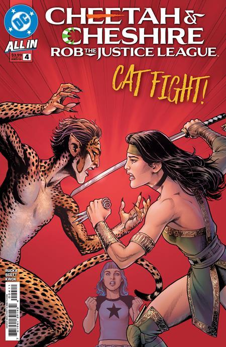 CHEETAH AND CHESHIRE ROB THE JUSTICE LEAGUE #4 CVR A NICOLA SCOTT (OF 6)