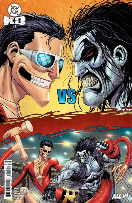 DC K.O. #2 CVR D TYLER KIRKHAM CARD STOCK VAR (OF 5)