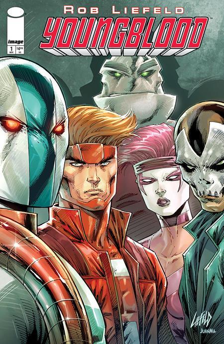 YOUNGBLOOD #1 2025 CVR A ROB LIEFELD POLYBAGGED & COLLECTIBLE CARD