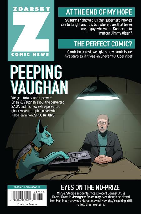 ZDARSKY COMIC NEWS #17 BUNDLE OF 25