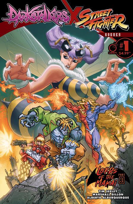 DARKSTALKERS X STREET FIGHTER ROGUES #1 ONE SHOT CVR A ALBERTO ALBURQUERQUE