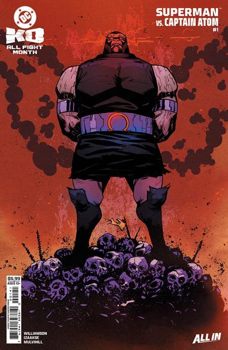 DC K.O. SUPERMAN VS CAPTAIN ATOM #1 ONE SHOT CVR D SANFORD GREENE CARD STOCK VAR