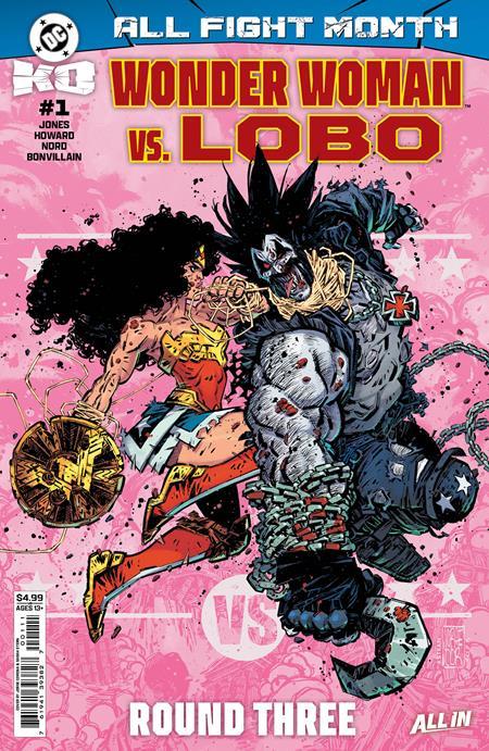 DC K.O. WONDER WOMAN VS LOBO #1 ONE SHOT CVR A JORGE CORONA