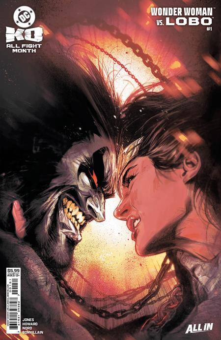 DC K.O. WONDER WOMAN VS LOBO #1 ONE SHOT CVR C JOELLE JONES CARD STOCK VAR
