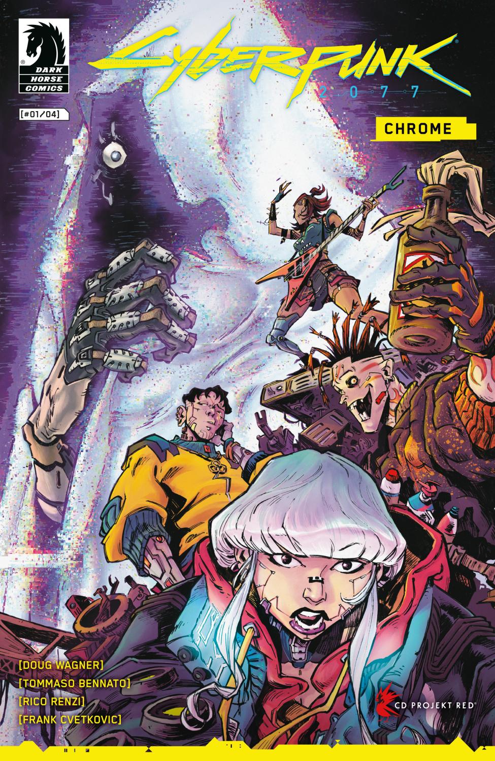 CYBERPUNK 2077 CHROME #1 CVR A TOMMASO BENNATO