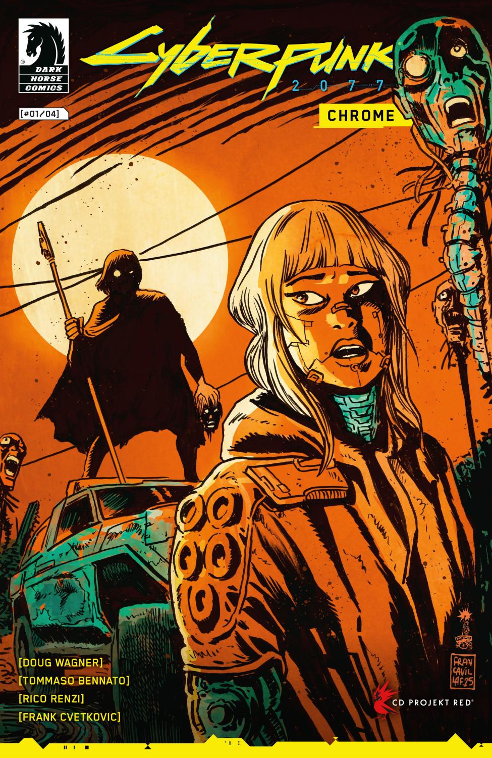 CYBERPUNK 2077 CHROME #1 CVR D FRANCESCO FRANCAVILLA