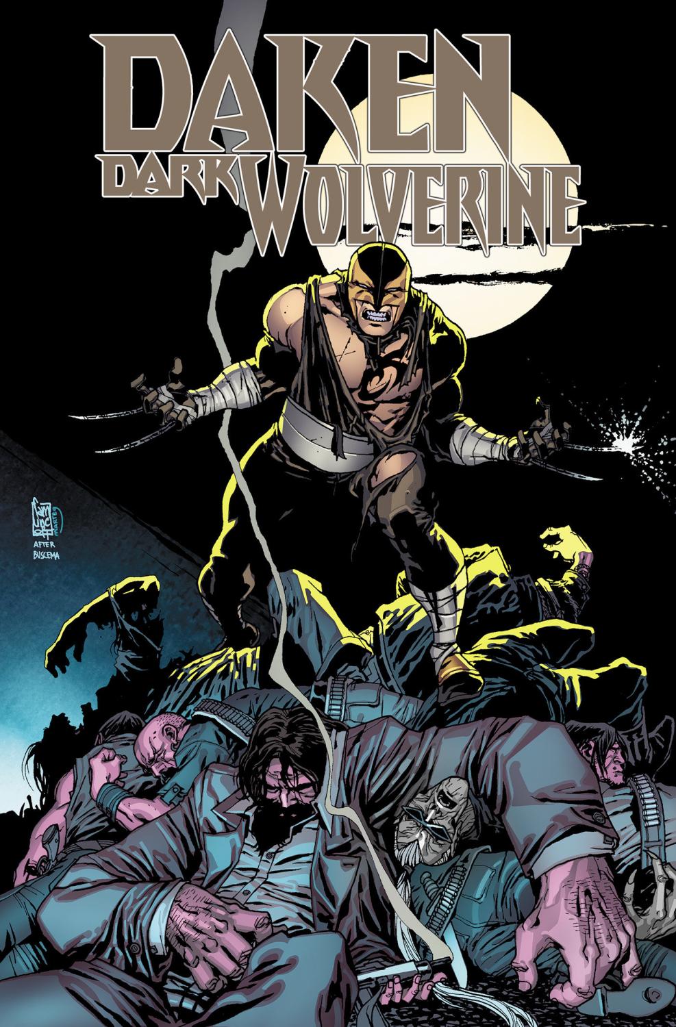 DAKEN DARK WOLVERINE OMNIBUS GIUSEPPE CAMUNCOLI COVER DM ONLY HC