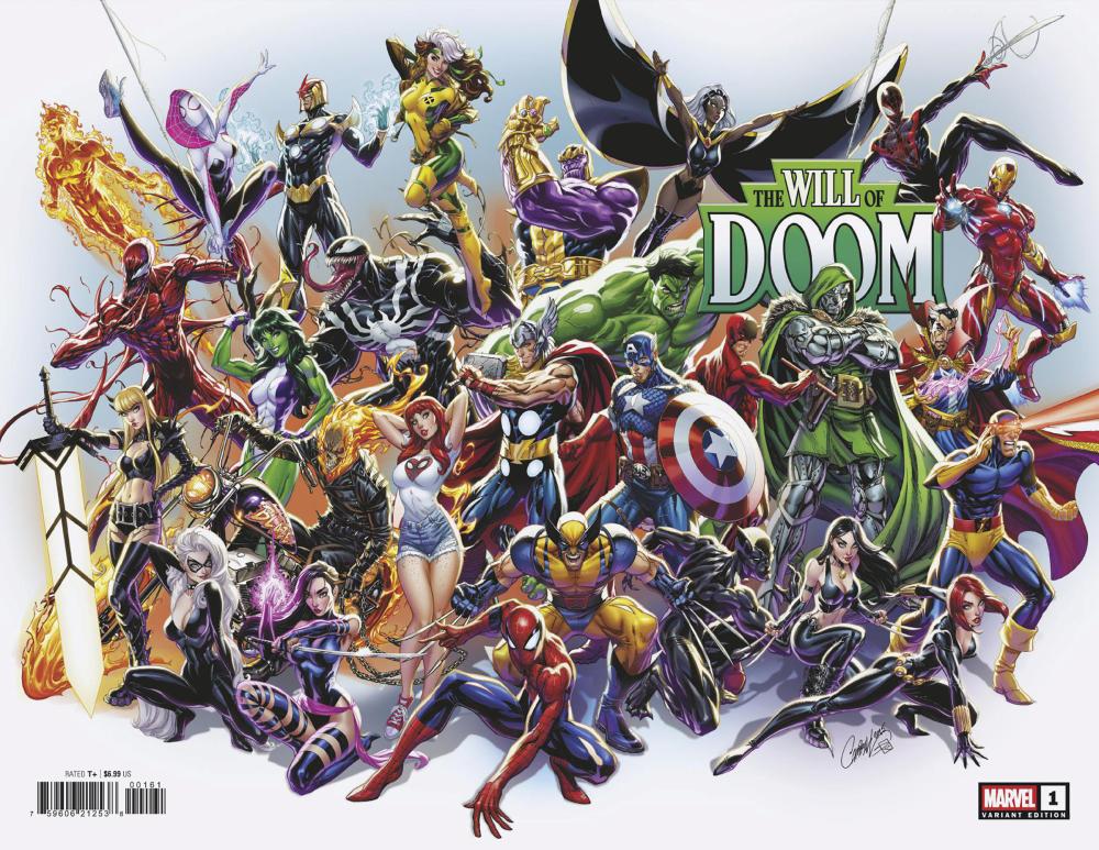THE WILL OF DOOM #1 J SCOTT CAMPBELL WRAPAROUND VAR CVR F