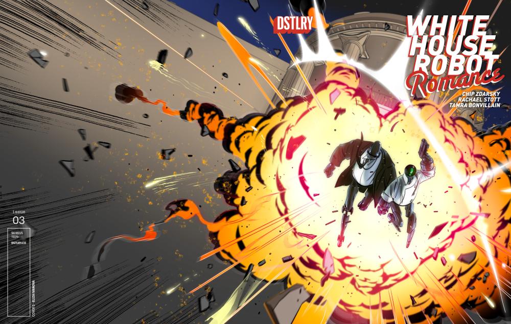 WHITE HOUSE ROBOT ROMANCE #3 CVR D ELIZA IVANOVA VAR