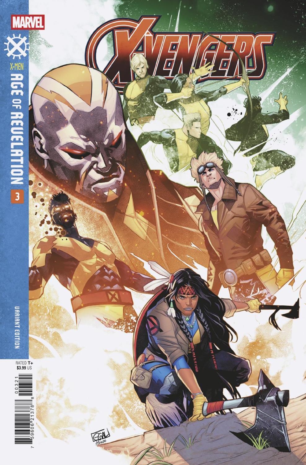 X-VENGERS #3 EDWIN GALMON CVR AOR CVR B