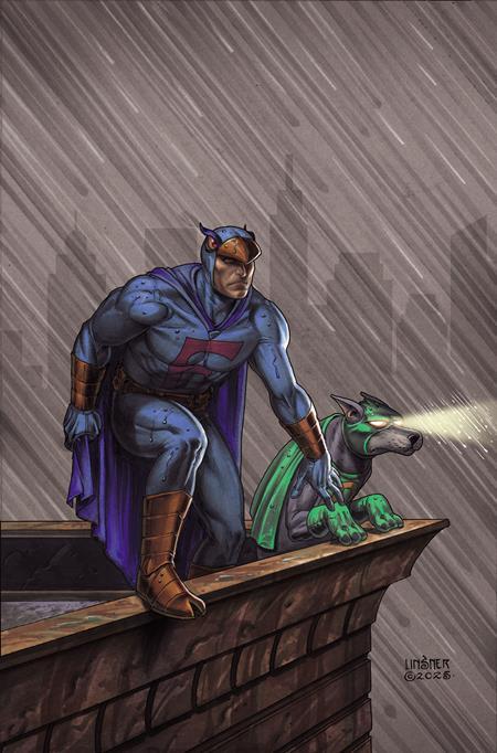 BLUE FALCON AND DYNOMUTT #5 CVR G INC 1:10 JOSEPH MICHAEL LINSNER VIRGIN VAR 1:10 INCV