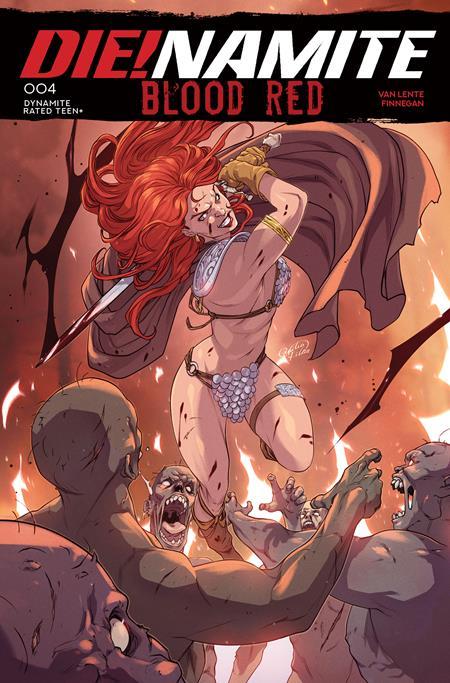 DIENAMITE BLOOD RED #4 CVR C EMILIO PILLIU VAR