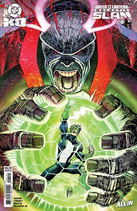 DC KO GREEN LANTERN GALACTIC SLAM #1 ONE SHOT CVR B GUILLEM MARCH CARD STOCK VAR