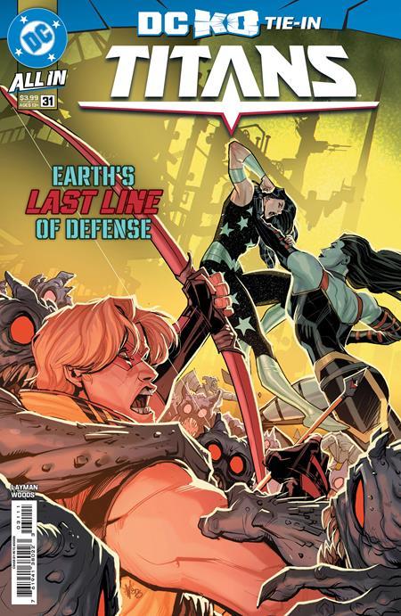 TITANS #31 CVR A PETE WOODS DC KO