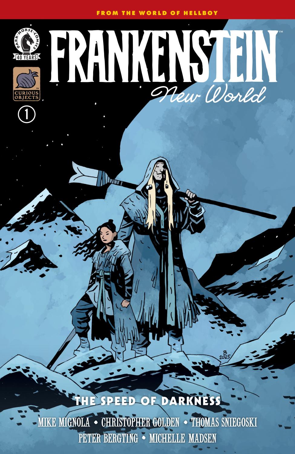 FRANKENSTEIN NEW WORLD--THE SPEED OF DARKNESS #1 CVR A PETER BERGTING