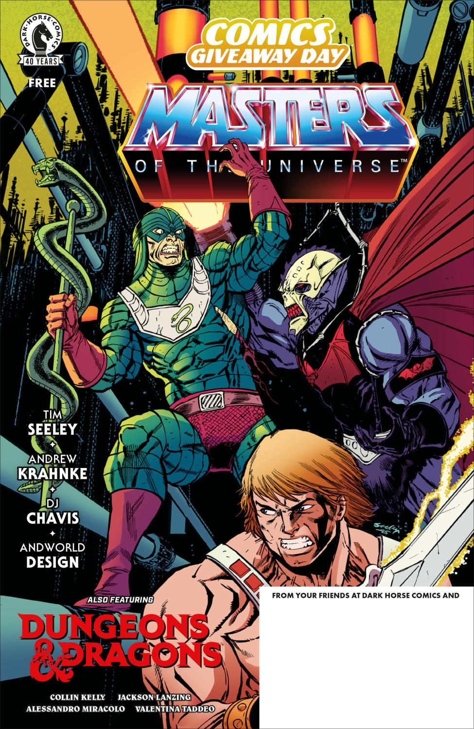 HE-MAN AND THE MASTERS OF THE UNIVERSE DUNGEONS AND DRAGONS CGD 2026 BUNDLE OF 20 CVR A