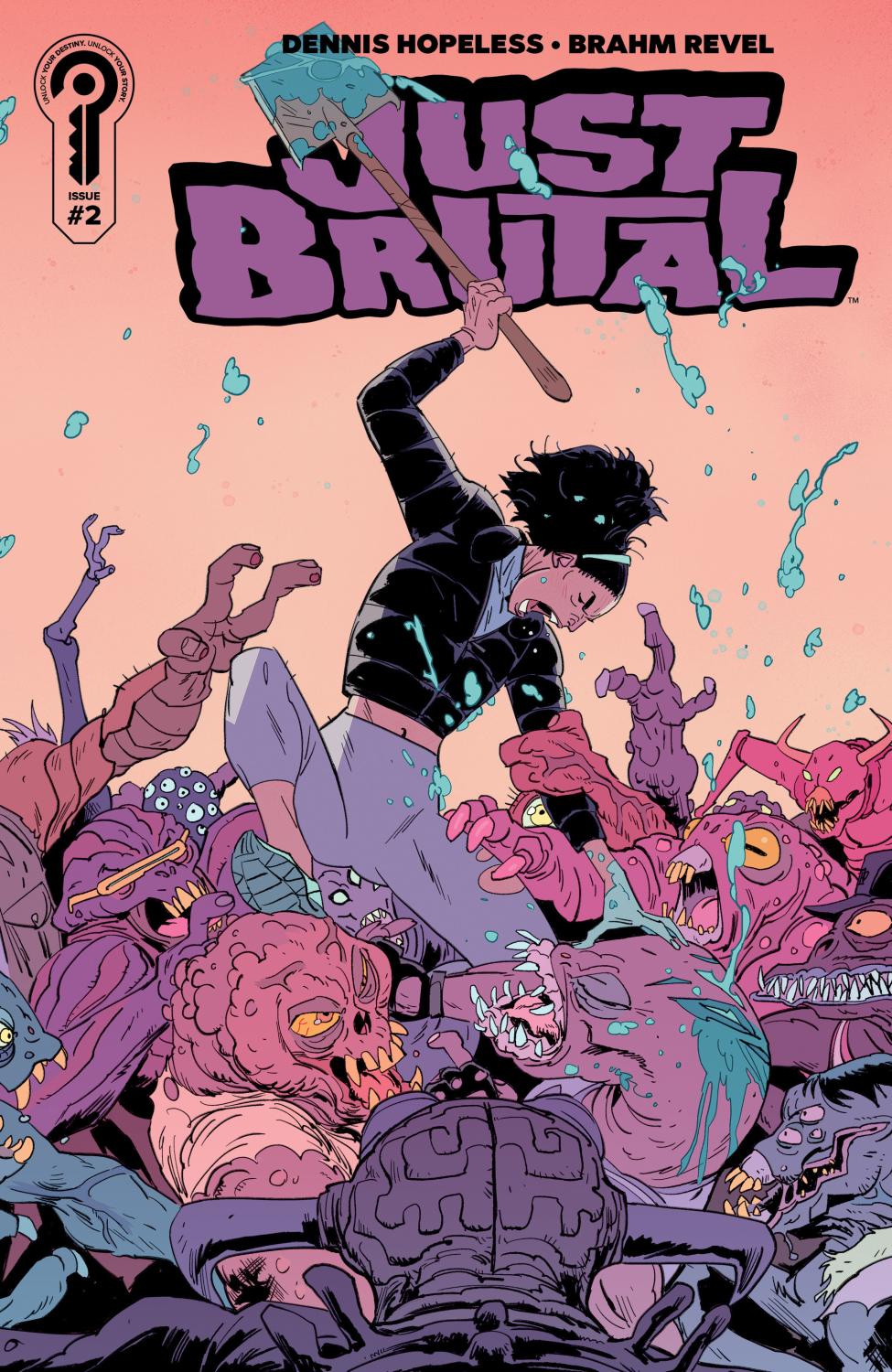 JUST BRUTAL #2 COVER A BRAHM REVEL CVR A