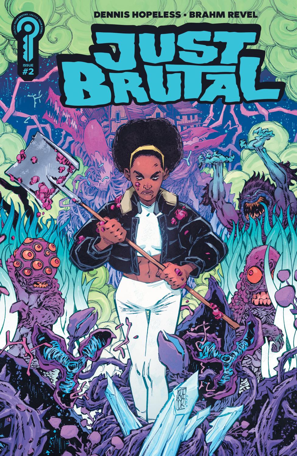 JUST BRUTAL #2 COVER B JORGE CORONA CVR B
