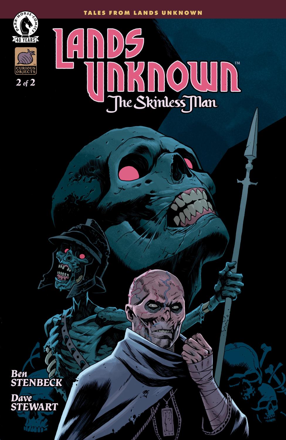 LANDS UNKNOWN THE SKINLESS MAN #2 CVR A BEN STENBECK