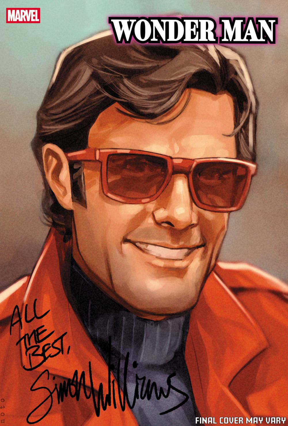 WONDER MAN #1 PHIL NOTO HEADSHOT VAR CVR D