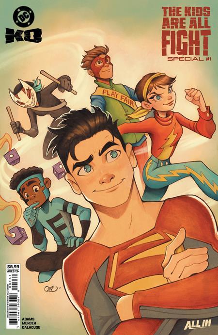 DC KO THE KIDS ARE ALL FIGHT SPECIAL #1 ONE SHOT CVR B CHRISSIE ZULLO-UMINGA CARD STOCK VAR