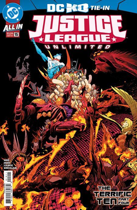 JUSTICE LEAGUE UNLIMITED #15 CVR A DAN MORA DC KO