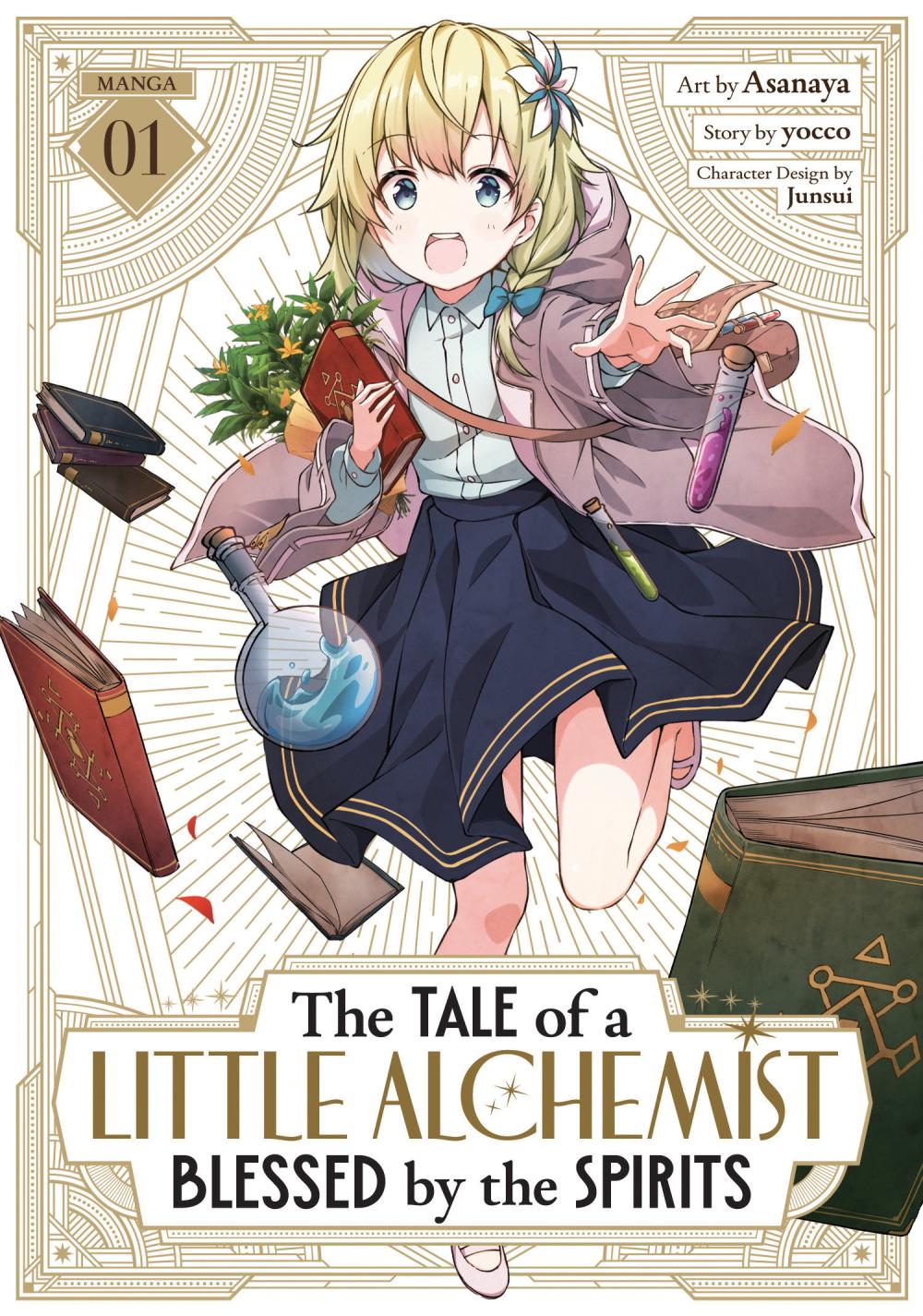 TALE OF A LITTLE ALCHEMIST BLESSED BY THE SPIRITS MANGA TP VOL 01