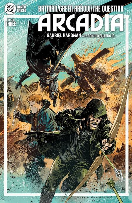 BATMAN GREEN ARROW THE QUESTION ARCADIA #3 CVR A GABRIEL HARDMAN OF 4