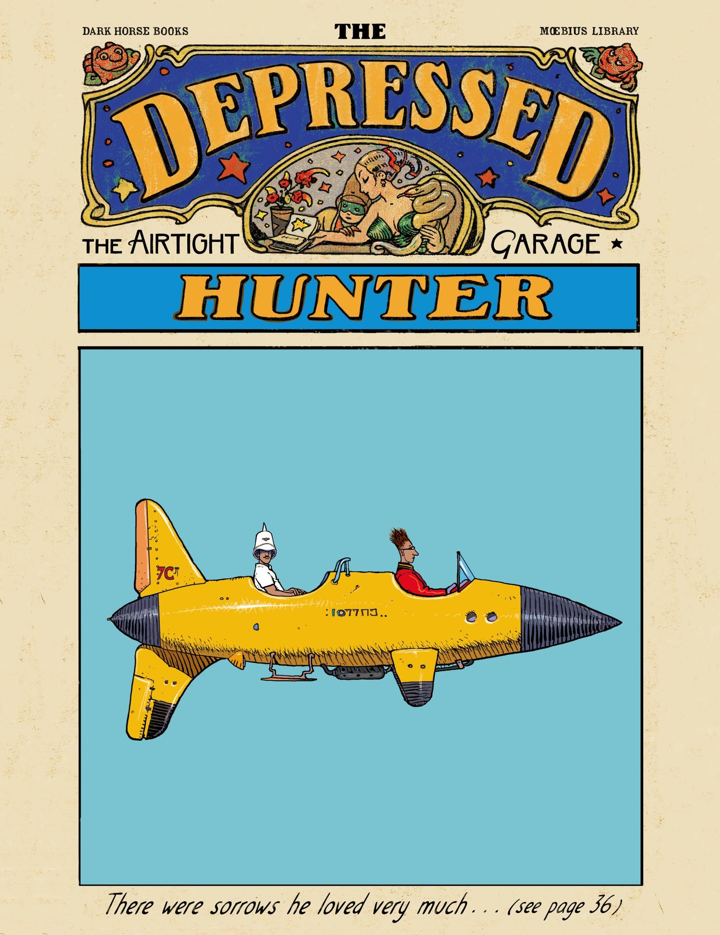 MOEBIUS LIBRARY THE DEPRESSED HUNTER HC
