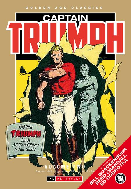 GOLDEN AGE CLASSICS CAPTAIN TRIUMPH HC VOLUME 2