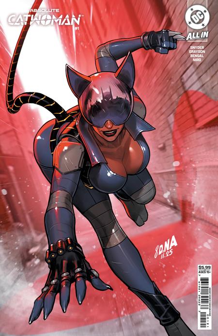 ABSOLUTE CATWOMAN #1 CVR B DAVID NAKAYAMA CARD STOCK VAR OF 6