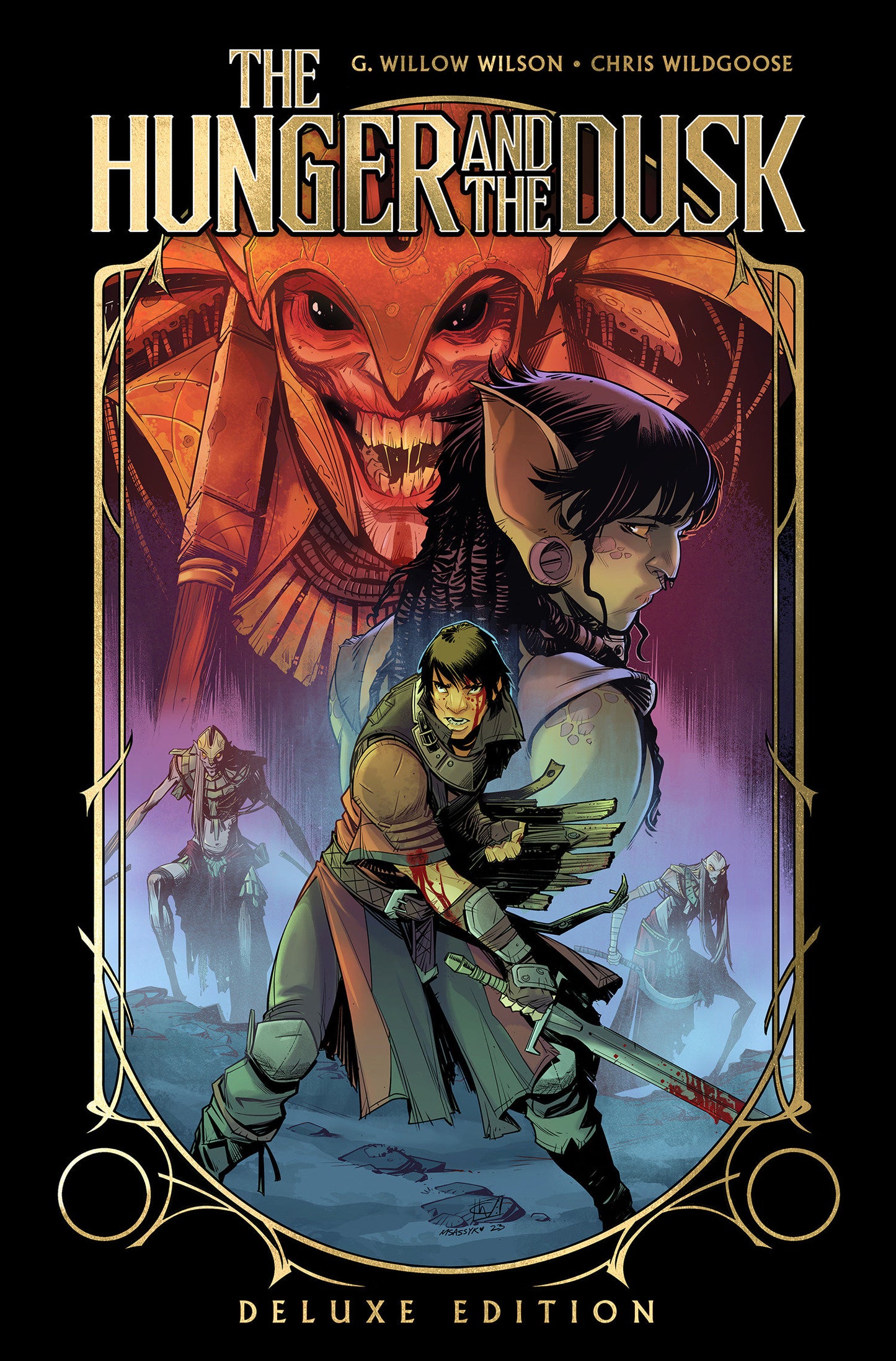 THE HUNGER AND THE DUSK DELUXE EDITION HC