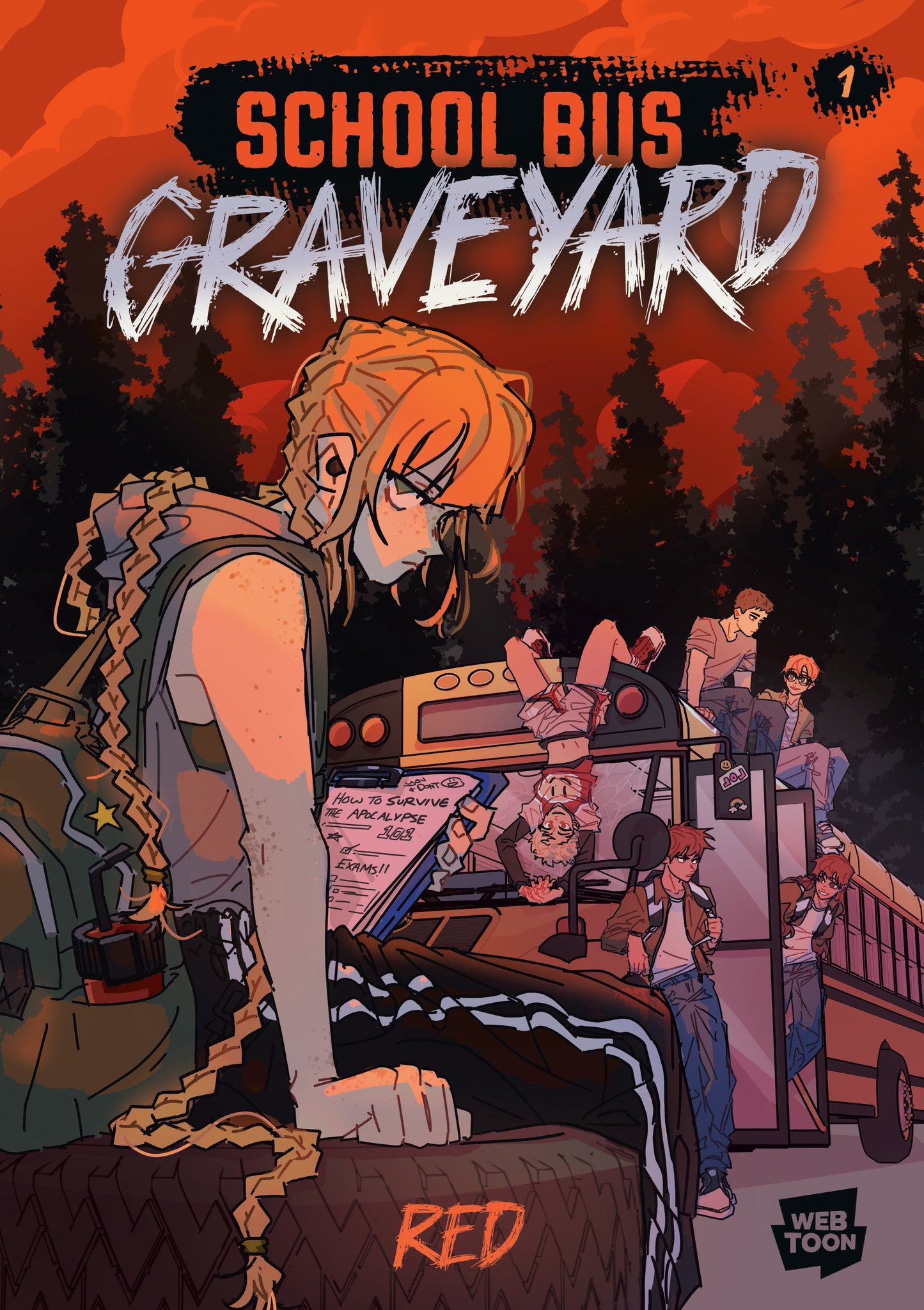 SCHOOL BUS GRAVEYARD TP VOL 01