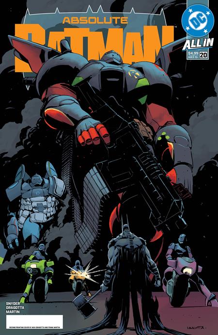 ABSOLUTE BATMAN #20 CVR A NICK DRAGOTTA second printing