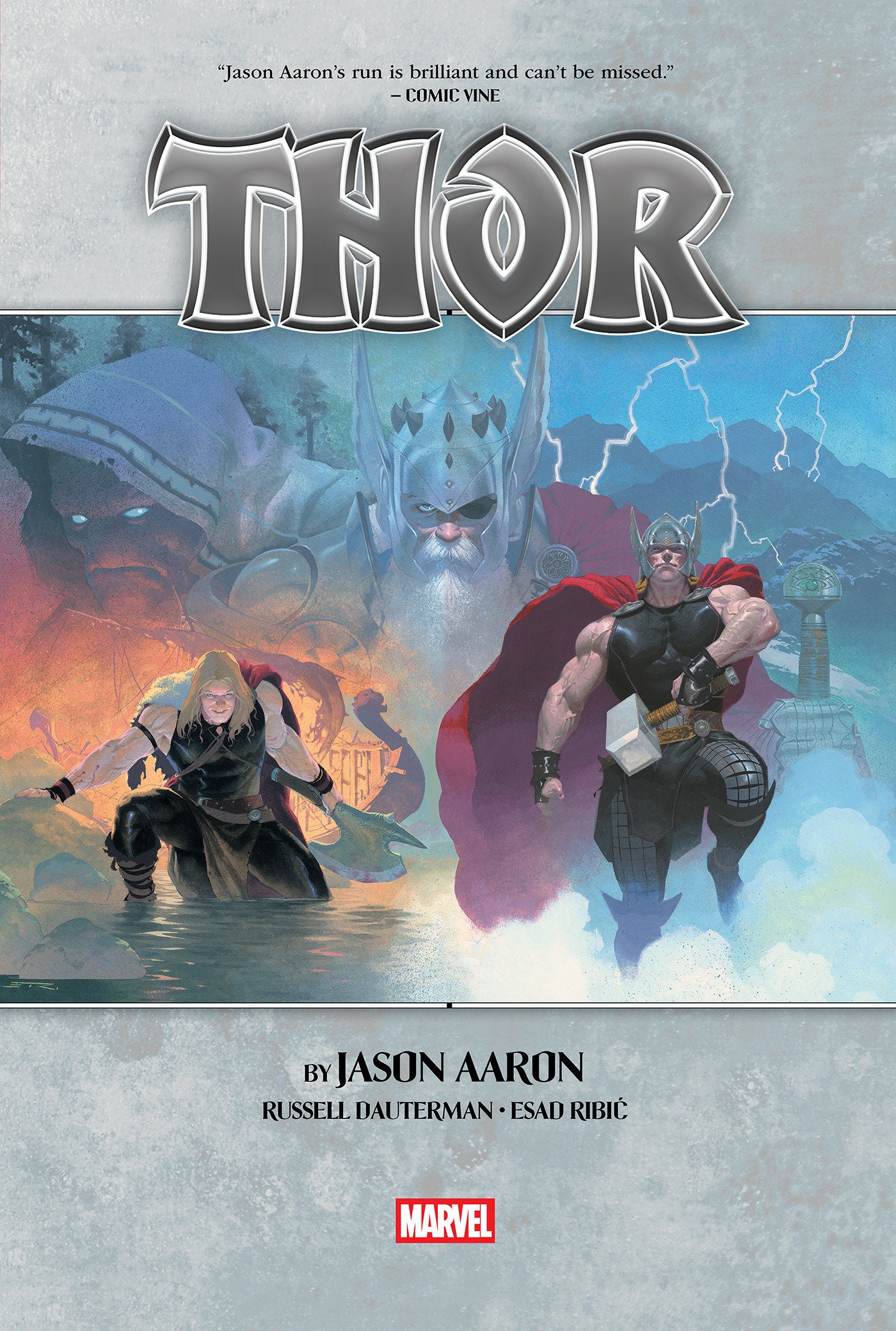 THOR BY JASON AARON OMNIBUS VOL 1 ESAD RIBIC COVER NEW PRINTING HC