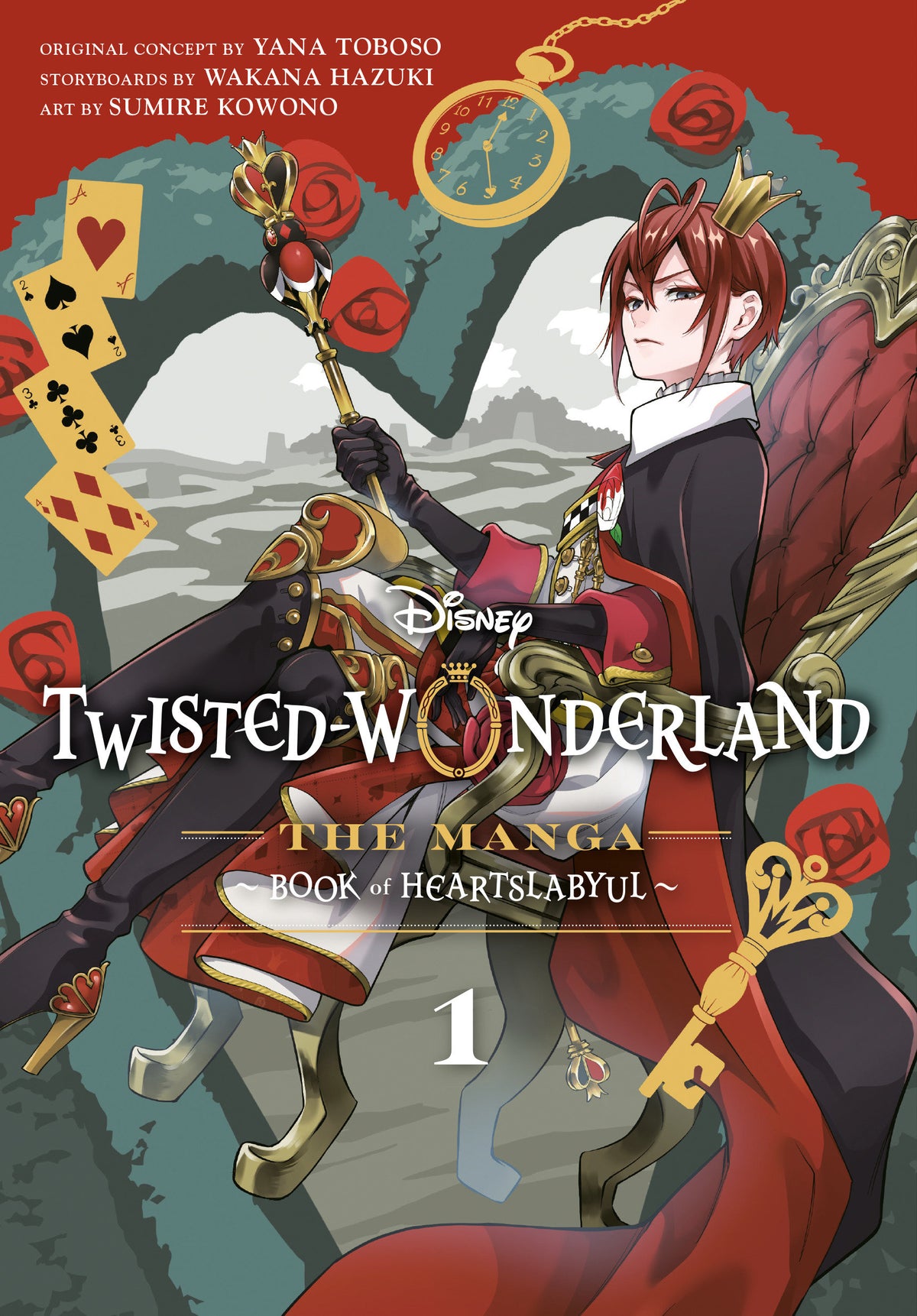 TWISTED-WONDERLAND BOOK OF HEARTSLABYUL THE MANGA VOL 1 TP