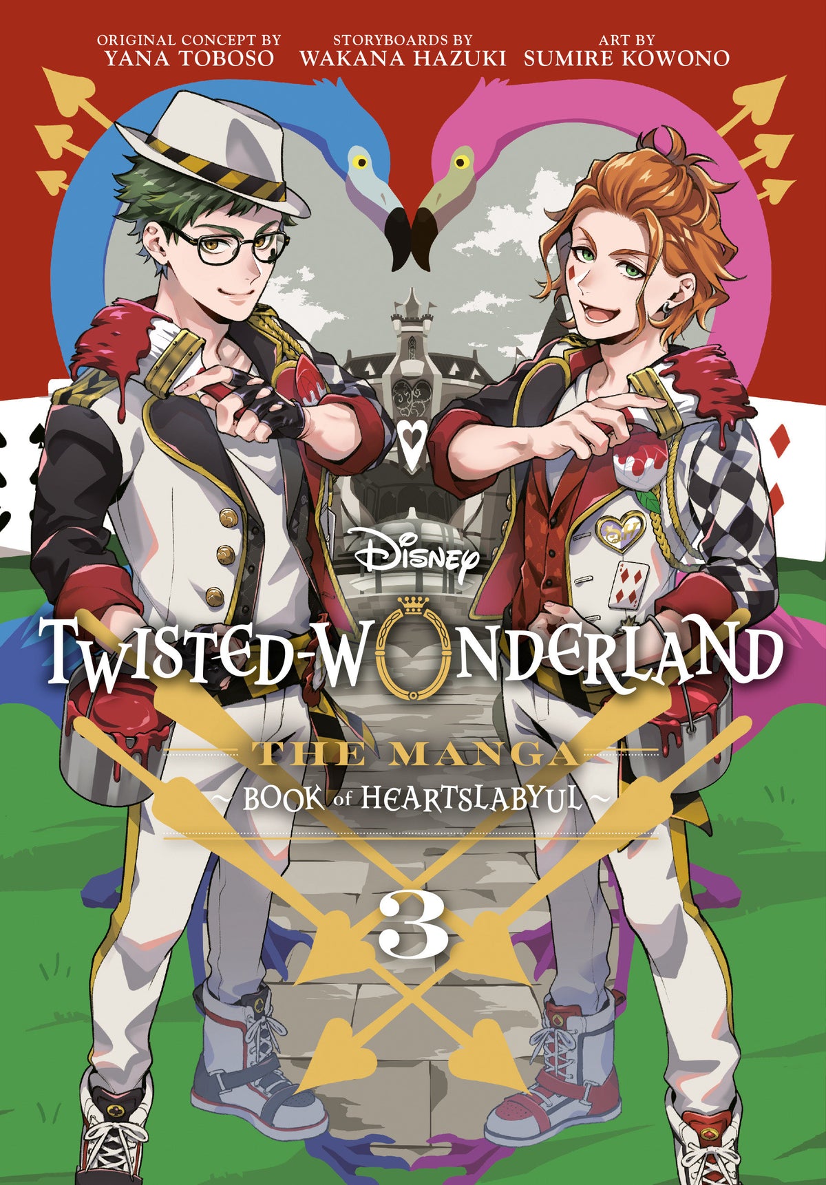 TWISTED-WONDERLAND BOOK OF HEARTSLABYUL THE MANGA VOL 3 TP