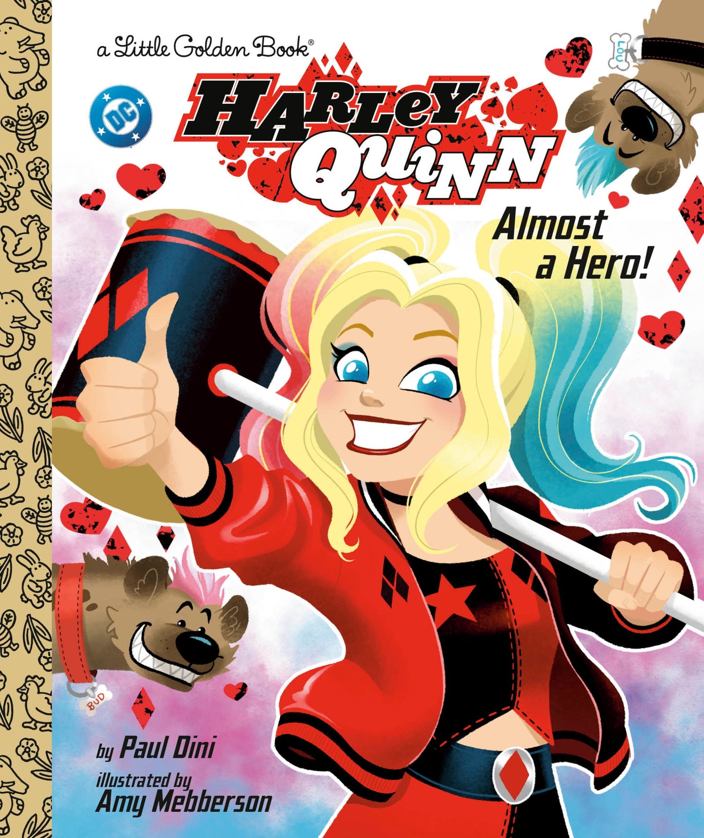 HARLEY QUINN ALMOST A HERO DC HC