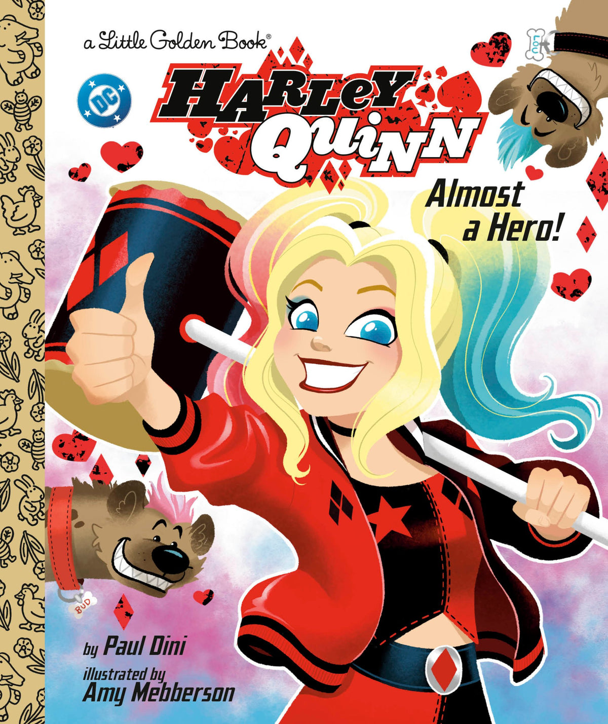 HARLEY QUINN ALMOST A HERO DC HC
