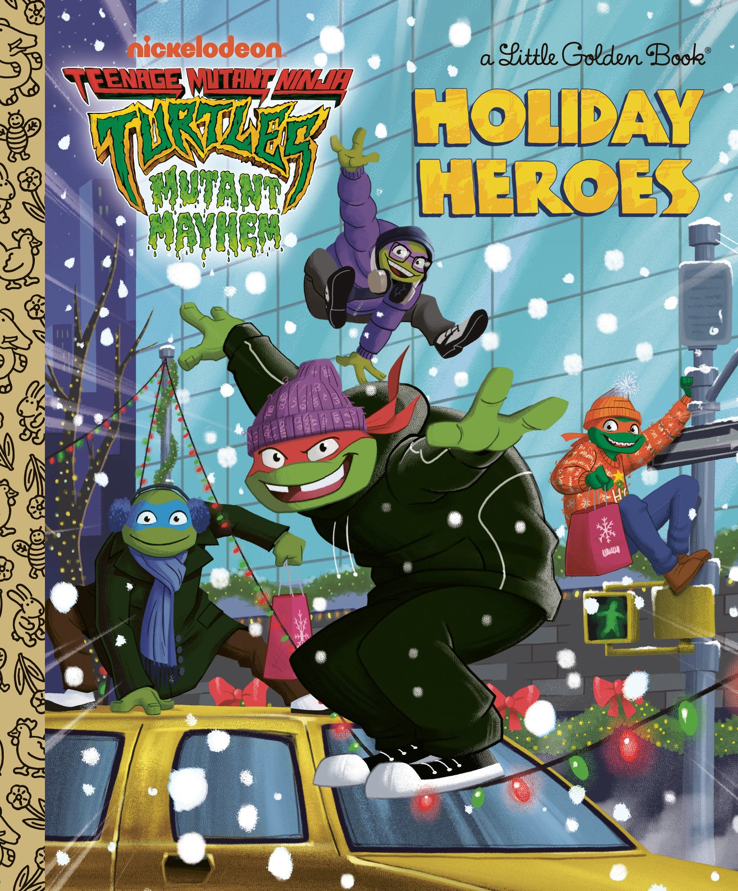 HOLIDAY HEROES TEENAGE MUTANT NINJA TURTLES HC